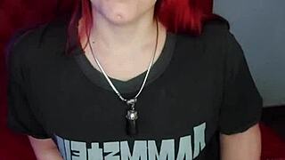 dad's friend catches me fingering wet pussy on video call and joins the fun