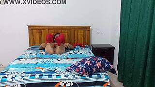 My Sexy Stepmom In Passionate Red Lingerie Turns Me On To Fuck Her Whore Style Again!