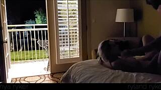 Young Slut Takes Rough Motel Pounding Door Wide Open!