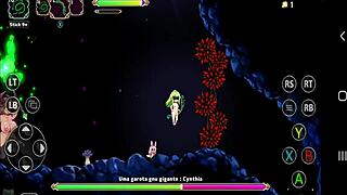 Uninhibited conclusion to Futaken Valley, a hentai game featuring an hermaphrodite bride