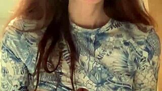 public video by liza virgin masturbating outdoors in milf solo