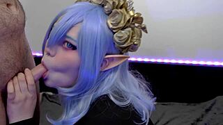 Blowjob From Goth Elf Furiyssh Turns Into Wild Homemade Cum Fest