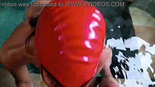 milf in miniskirt deepthroats monster cock in pov