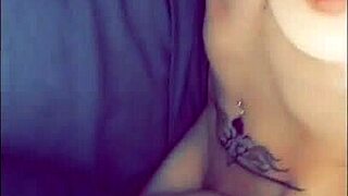 Sexy Milf Blowjob with Dirty Snapchat Action