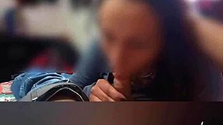 Wow! Latina queen delivers unstoppable blowjobs in homemade action until the end