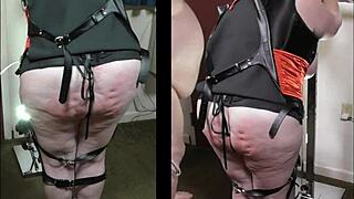 Fern's curious nature leads to a sensual spanking and bondage encounter