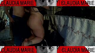 He licks his cousin's ass in the village house, who cares if family sees! The curvy girl's so horny 😏🍑