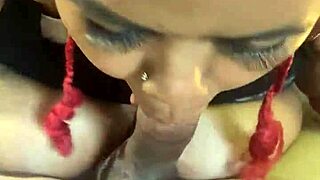 horny redhead sucks dick for bitcoin cryptocurrency