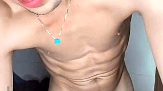 brendo vilhena relieving himself hard on the bed