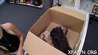 Sex In Shop With Big Rod