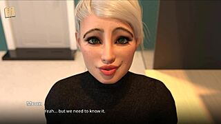 Wvm 192 interview goes well in homemade 3D cartoon