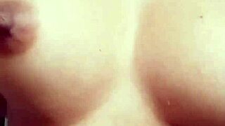 Hot cosplay girl shows off anime costumes on webcam