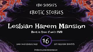 lesbian harem mansion erotic audio for women, wow!