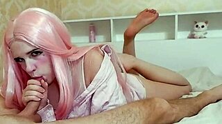 princess bu66legum charms with her legs while suckin my cock