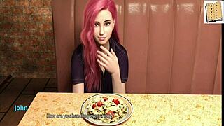 Watch Wvm 113 Chat with Gorgeous Pink-Haired MILF! Big Tits and Ass in 3D!