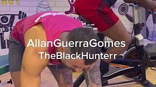 MMA Allan Warrior's unexpected gay encounter in the gym sauna